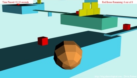 3D Ball Adventure Version 3 Screenshot