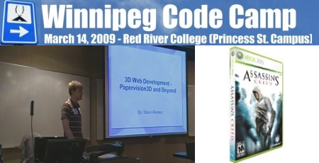 Papervision3D Lecture Winnipeg Code Camp