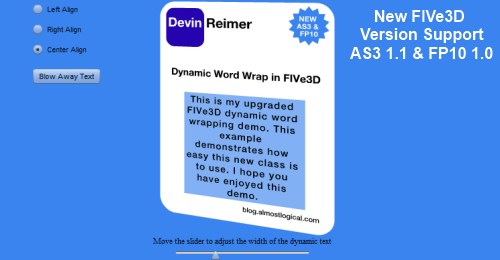 FIVe3D Multiline Word Wrap Part 3 Screenshot